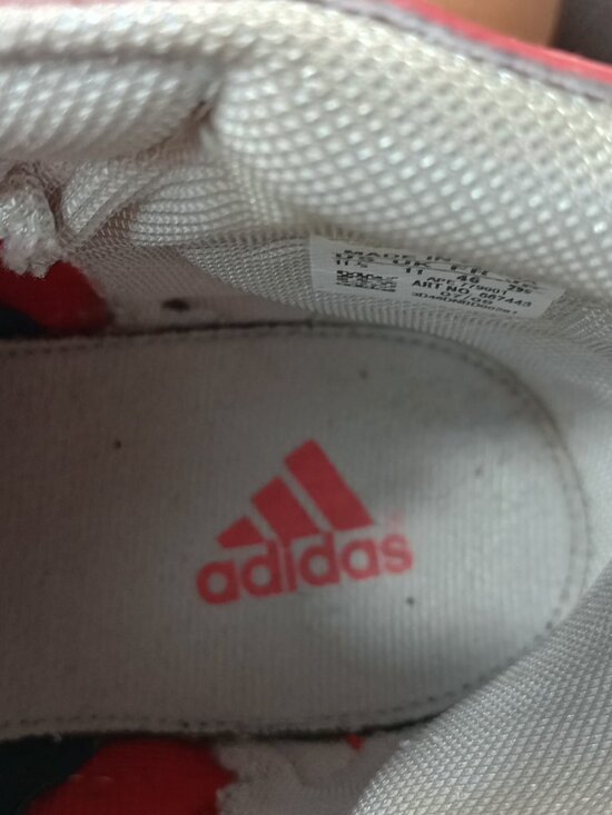 Vintage 2008 Adidas AdiStrike Vaporspeed I Wrestling Shoes Red White Men\'s 11.5 main image 8
